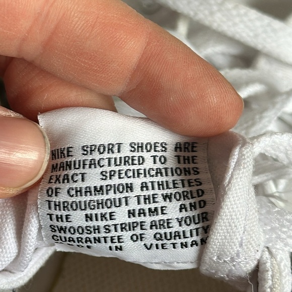 NIKE Court Legacy Sneaker WHITE men's sneakers size US 7.5 - Picture 11 of 12